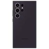 Dėklas Tamsiai violetinis „Samsung Galaxy S24 Ultra“ silikoninis dangtelis