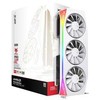 Vaizdo plokštė XFX „Mercury AMD Radeon RX 9070XT OC Baltas Magnetic Air Edition“ su RGB 16 GB GDDR6, HDMI 3xDP, AMD RDNA 4
