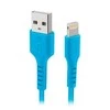 SBS TECABLEUSBIP589A USB-A – Lightning kabelis – mėlynos spalvos