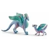 Playmobil Schleichas – Bayala – gėlių drakonas ir kūdikis (70592)