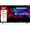 Sharp | 55HP5265E | 55 | Išmanusis televizorius | „Google TV“ | UHD | Juoda