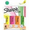 Markeris Sharpie Fluo XL ryškiklis Rinkinys Pakuotė 4 vnt.