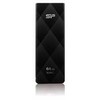 Silicon Power 64GB Blaze B20 USB 3.2 atmintinė, juoda