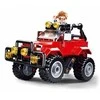 Konstruktorius Sluban Town Raudona Suv M38-B0902, plastikas