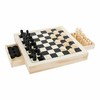 Small Foot Stalo žaidimų rinkinys 3 IN 1 (Draughts, Nine Men´s Morris, Šachmatai)