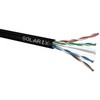 „Solarix CAT6 UTP PE Fca“ lauko instaliacijos kabelis, 500 m/ritė, SXKD-6-UTP-PE
