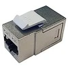 Solarix Spojka panelowa CAT6A STP 8p8c RJ45/RJ45 KRJ45/6AS-SH