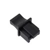 Solarix RJ45 jungties dangtelis, juodas