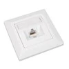 Solarix 1 x RJ45 baltas pleistras (SX9-1-5E-UTP- WH)