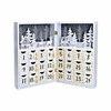 Solight LED dekoracinis advento kalendorius - knyga, 8x LED, 40x30cm, 2x AAA