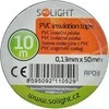 Solight AP08 izoliacinė juosta 50mm x 0,13mm x 10m juoda