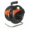 Solight drum extension lead, 1 socket, 25m, oranžinis cable, 3x 1,5mm2