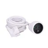 Solight prailginimo laidas - jungtis, 1 lizdas, 3m, 3 x 1mm2, baltas