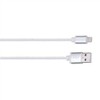 „Solight“ „Lightning“ laidas, USB 2.0 A jungtis - „Lightning“ jungtis, silikoninis, 2 m