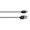 „Solight“ USB-C laidas, USB 2.0 A jungtis - USB-C 3.1 jungtis, silikoninis, 1 m