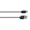 „Solight“ USB-C laidas, USB 2.0 A jungtis - USB-C 3.1 jungtis, silikoninis, 1 m
