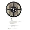 „Solight“ LED šviesos juosta su testeriu, 5 m, komplekte su 12 V adapteriu, 4,8 W/m, IP65, šilta balta