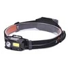 Solight LED įkraunamas priekinis žibintas, 3W + COB, 150+60lm, ličio jonų