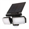 Pakabinamas šviestuvas Solight LED saulės šviestuvas su jutikliu, 8W, 600lm, Li-on, juodas