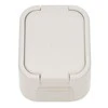 Solight Timex Elektro GNt-16B BI AMBER Lizdas hermetiškas vienvietis su/u IP44 su atvartu balta GNt-16B