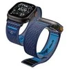 Spigen Athlex Air 2 aktyvus dirželis, tamsiai mėlynas - Apple Watch 49mm/46mm/45mm/44mm