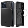 Apple iPhone 15 Pro Spigen Optik Armor MagSafe dėklas telefonui juodos spalvos