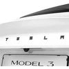 Spigen Tesla galinės emblemos (logotipo) pilnas dangtelis, juodas - Tesla Model 3 2024
