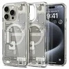 Spigen Ultra Hybrid Zero One (MagFit) dėklas skirtas Apple iPhone 15 Pro, spalva - Zero One Natural Titanium