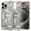 Spigen Ultra Hybrid Zero One (MagFit) dėklas skirtas Apple iPhone 15 Pro Max, spalva - Zero One Natural Titanium