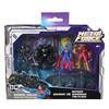 Spin Master DC Comics Rinkinys Figurek Metal Force Batman Superman Brainiac The Flash + metalowe karty