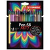 Stabilo Flomasteriai PEN 68 ARTY 18sp.
