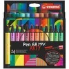 Stabilo - Pen 68 MAX - 24 spalvos