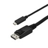 USB kabelis StarTech USB-C - DisplayPort 1 m Juodas (CDP2DPMM1MB)