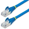 StarTech Tinklo kabelis RJ-45, Cat6a, S/FTP, LSZH, mėlyna, 0.5 m (NLBL-50C-CAT6A-PATCH)