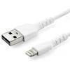 USB laidas StarTech USB-A – Lightning 1 m Baltas (RUSBLTMB1M)