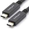 STARTECH USB-C – USB-C laidas, 1 m juodas (USB31C5C1M)