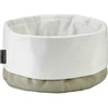 Stelton - Klasikinis duonos maišelis – medvilninis – smėlio/baltas – Ø 23 × aukštis 21 cm