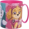 Stor PAW PATROL šunų mikrobangų krosnelės puodelis SKYE PAW rožinis mergaitėms 390ml