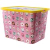 Stor Plastový úložný box Gabby's Dollhouse - víko na zacvaknutí, 23 l, 02456