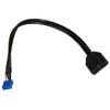 SuperMicro redukce USB 3.0 19-pin(M) na USB 2.0 9-pin(F)