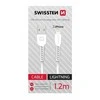 Swissten duomenų kabelis USB / „Lightning“ 1,2 m