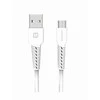 Swissten USB - mikro USB 1.0m balta