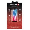 „Swissten“ grūdinto stiklo ekrano apsauga, skirta „Apple iPhone 12 PRO MAX“, juoda, tinkanti dėklui ir spalvotam rėmeliui.