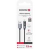 Swissten LCD USB-A to Lightning Cable