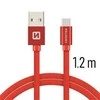 Swissten Textile Universal Quick Charge 3.1 USB-C duomenų ir įkrovimo laidas 1,2 m