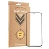 Tactical apsauginis stiklas Shield 5D skirtas Apple iPhone 13 Pro Max/14 Plus su juodos spalvos krašteliu