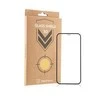 Tactical apsauginis stiklas Shield 5D skirtas Apple iPhone 13/13 Pro/14 su juodos spalvos krašteliu