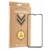 Tactical apsauginis stiklas Shield 5D skirtas Samsung Galaxy M12/A32 5G/A12/A02s su juodos spalvos krašteliu