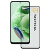 Tactical apsauginis stiklas Shield 5D skirtas Xiaomi Redmi Note 12 5G su juodos spalvos krašteliu