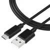 Tactical Smooth Thread kabelis USB-A/USB-C 0.3m juodos spalvos